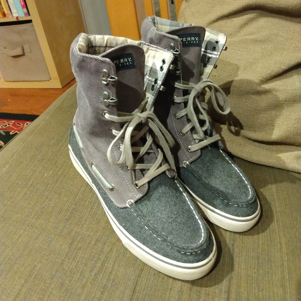 Sperry Top Sider ankle boots lace up